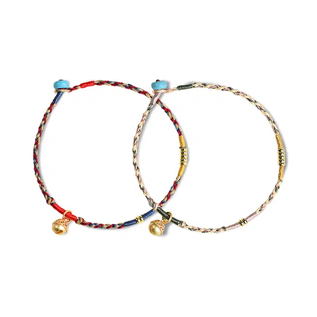 饰伴 原创设计手工编织 森系 铜合金 手链 女款