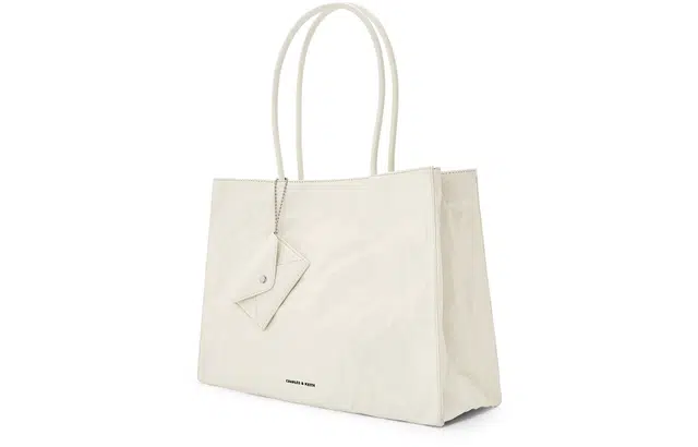 Charles & Keith Jet Black/Cream