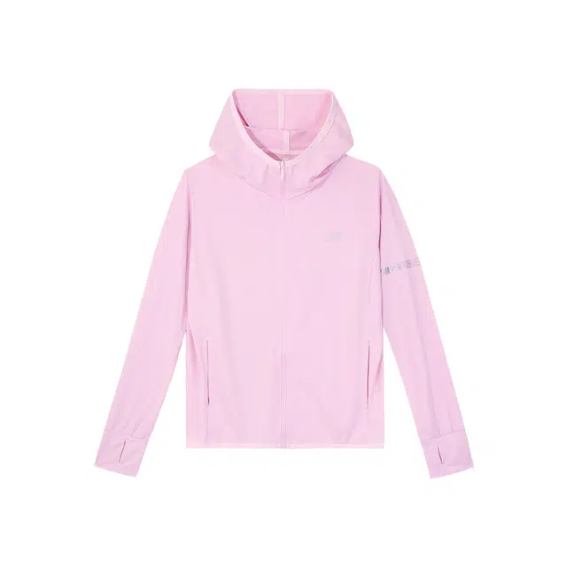 麓蔓蒂 冰爽透气凉感超薄防紫外线纯色宽松休闲显瘦连帽皮肤衣上衣外套防晒服 男女同款