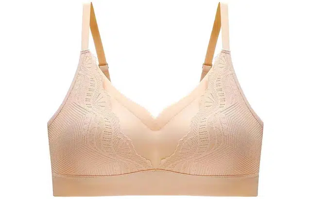 二三二三 无痕无钢圈聚拢性感防下垂蕾丝边薄款文胸 女款