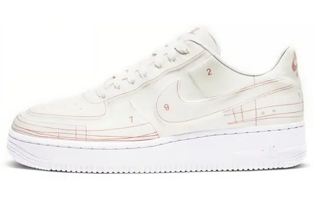 Nike Air Force 1 '07 LX White Red