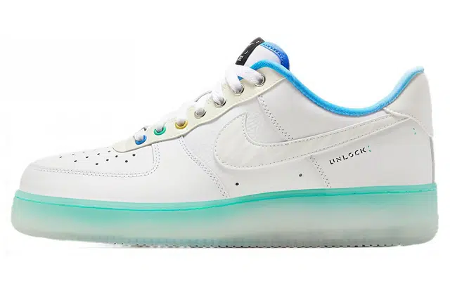 Nike Air Force 1 Low "Unlock Your Space" White Blue