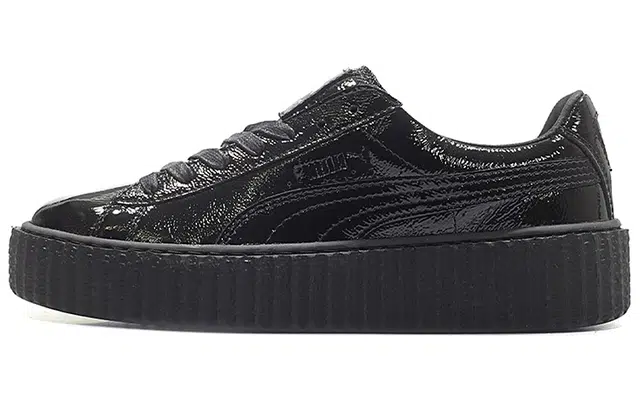 PUMA Rihanna Fenty Cracked Leather Black