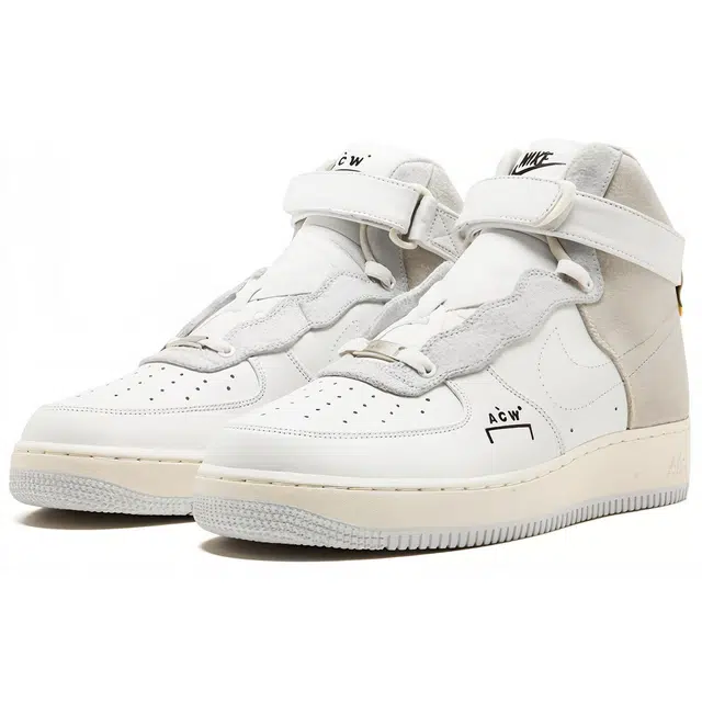 A-COLD-WALL* x Nike Air Force 1 High White Grey ACW