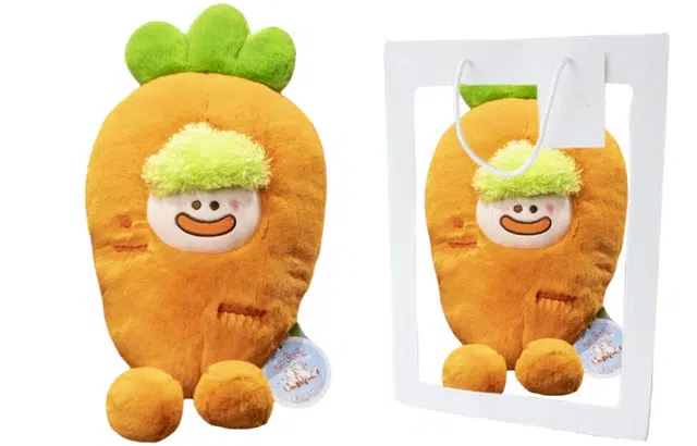 赛特嘟嘟 蔬菜系列 长绒毛软萌可爱 玩偶 毛绒公仔