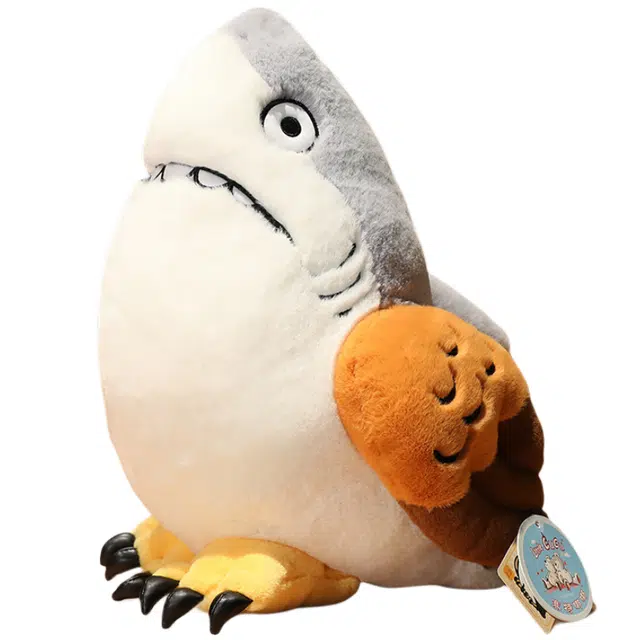 赛特嘟嘟 鲨雕/鲨叉/鲨瓜/鲨手系列 玩偶 毛绒公仔