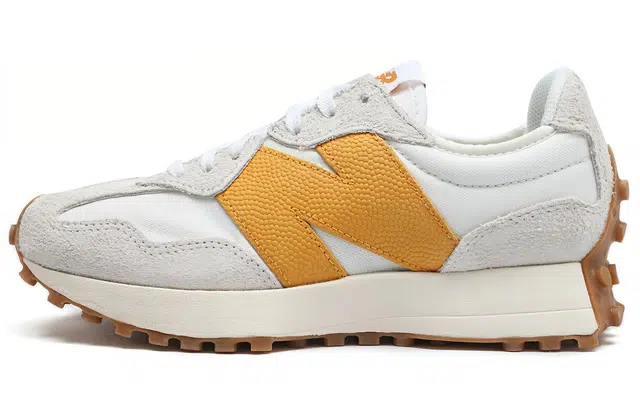 New Balance 327 White Yellow
