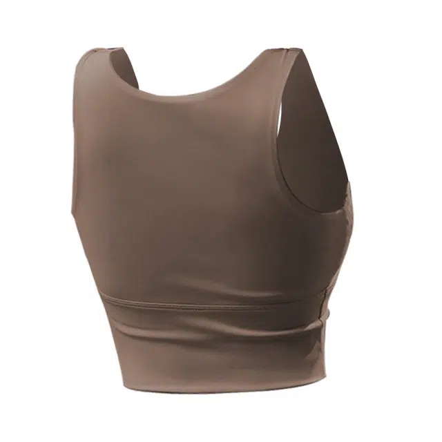 岚纹 防震纯色舒适柔软中高度支撑运动内衣 女款