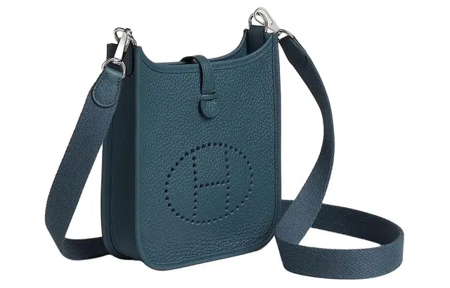 HERMES Evelyne 16 Clemence 7P Bleu De Prusse