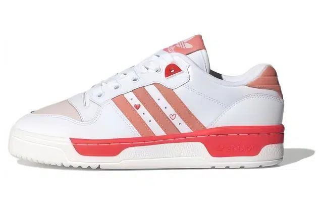 adidas Rivalry Low White Pink