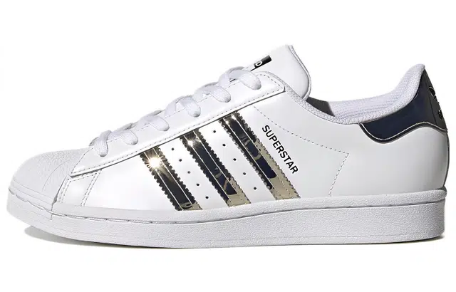 adidas Superstar White Silver