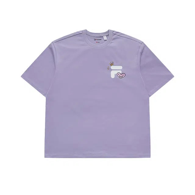 FILA Felpa rosso bianco grigio sfumato