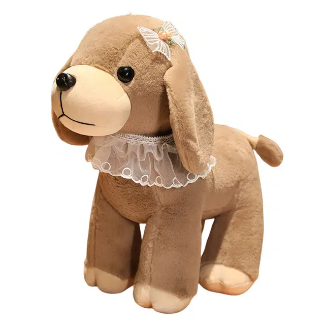 狐狸仙 可爱站姿小狗 洛洛丽塔狗狗 玩偶 毛绒公仔