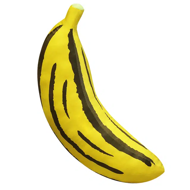 狐狸仙 可拆洗烂香蕉 玩偶 毛绒公仔