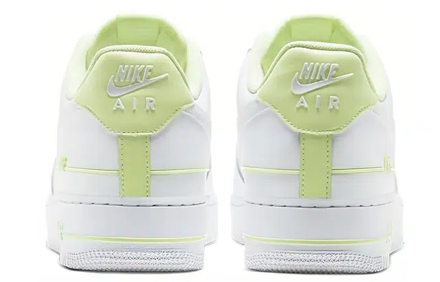 Nike Air Force 1 Double Air White Fluorescent Yellow