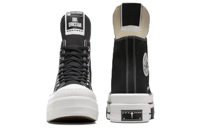 Rick Owens DRKSHDW x Converse DBL Drkstar Chuck 70