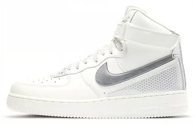 Nike Air Force 1 '07 LV8 3M High Silver White