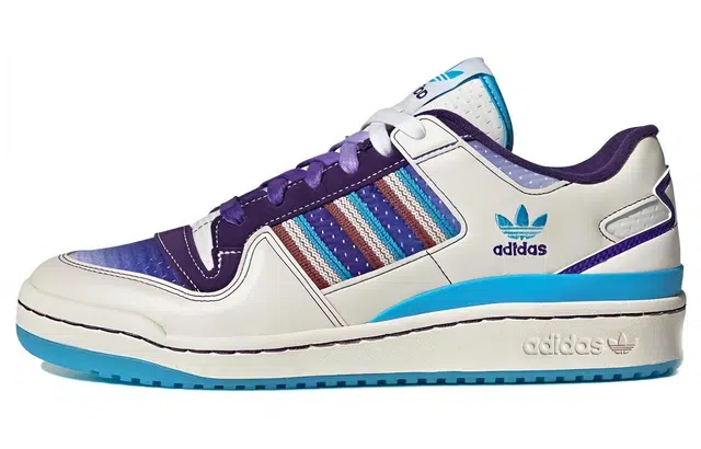 adidas Originals Forum 84 White Purple Blue
