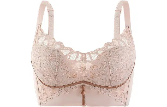 二三二三 植物花卉蕾丝上托防下垂文胸 女款