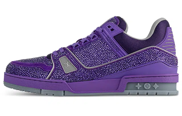 LOUIS VUITTON Trainer Low Purple