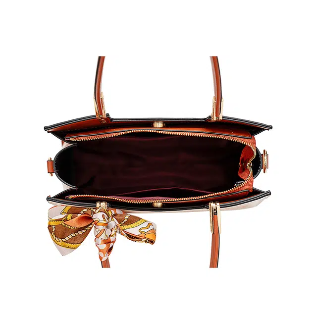 维尼奥 新中式大气国风百合花刺绣小众大容量优雅妈妈包 合成革 手提包单肩斜挎包 中号 女款 米白色