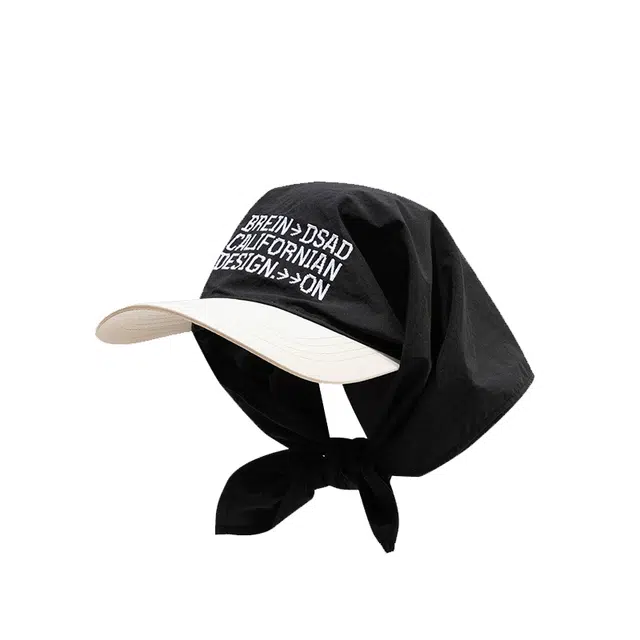 浪莎 美式嘻哈英文刺绣速干个性撞色 棉 鸭舌帽 男女同款情侣款