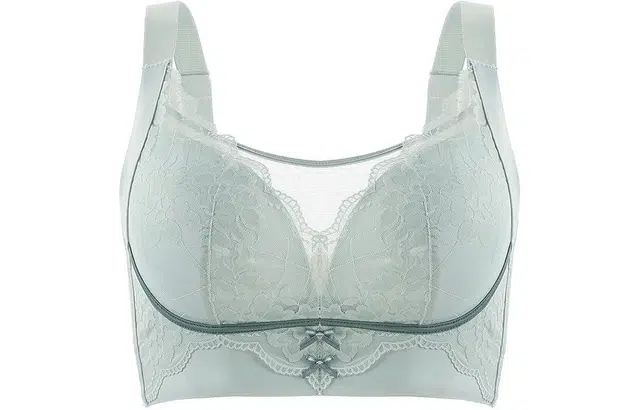 二三二三 防走光大胸显小抹胸温变养护蕾丝收副乳调整型文胸 女款