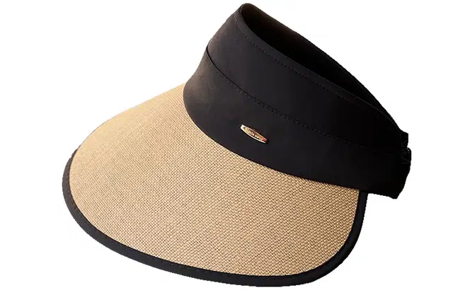 优幽兰 黑胶防紫外线潮流气质优雅休闲户外旅行拍照打卡韩版穿搭 聚酯纤维 防晒帽 男女同款情侣款