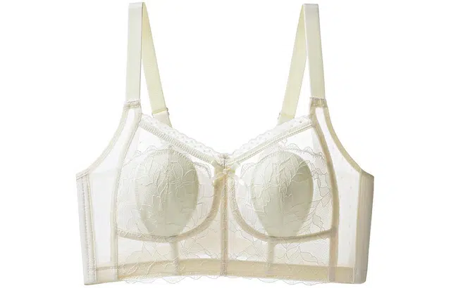 雅鹿 薄款收副乳防下垂简约文胸 女款
