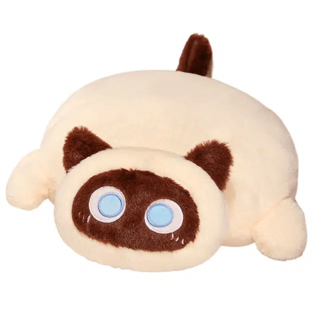 安之静雅 趣味猫饼猫咪 小猫布娃娃 玩偶 毛绒公仔