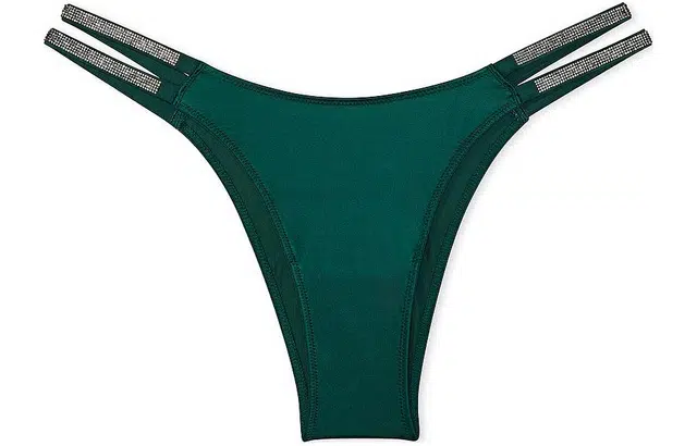 Victoria's Secret PINKVERYSEXY Double Shine Strap Smooth Brazilian Panty 1