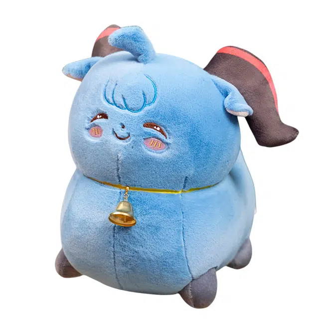 狐狸仙 卡通椰羊抱枕布娃娃 可爱小羊 玩偶 毛绒公仔