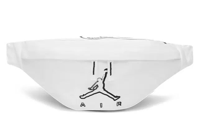 Jordan Classic Logo Waist Bag White