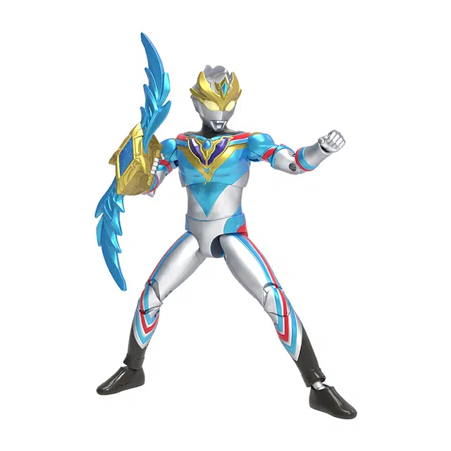 灵动创想 奥特曼角色 动感英雄 全身可动人偶 盲盒类 单个盲盒/整盒六个