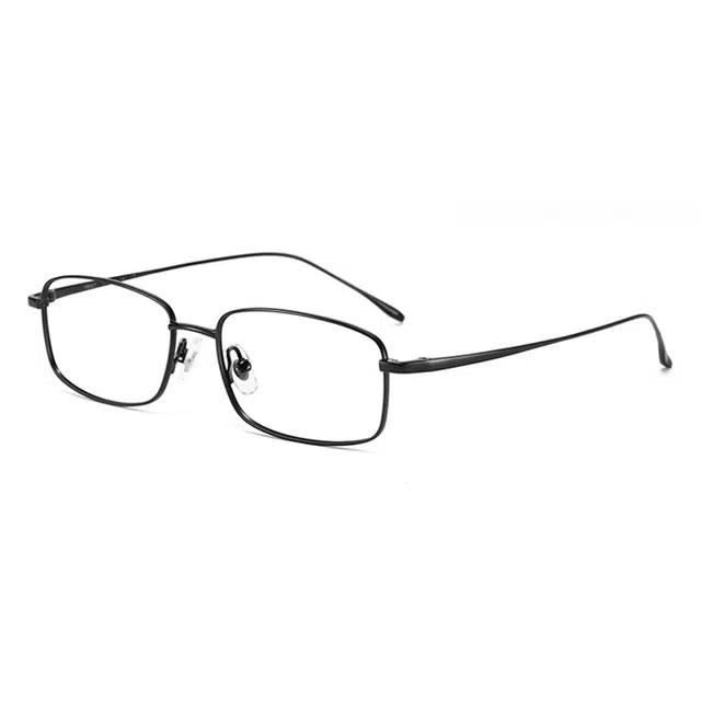 【联系客服可配度数】 苍木优品 小方框近视眼镜框 小脸窄金丝边金边 钛合金 方形 光学镜架 男女同款情侣款