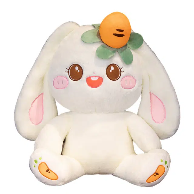 狐狸仙 可爱胡萝卜兔子布娃娃 玩偶 毛绒公仔