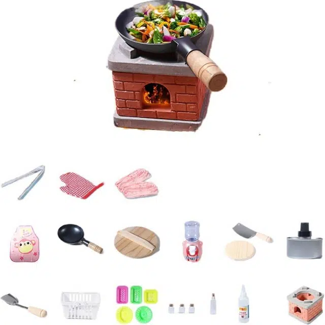 喜迪奇 迷你小厨房套装 早教益智玩具