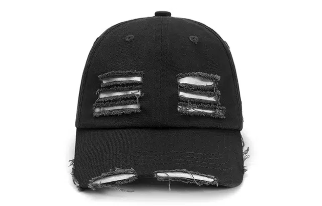 肯默 水洗复古个性破旧街头风  棉 鸭舌帽 男女同款情侣款