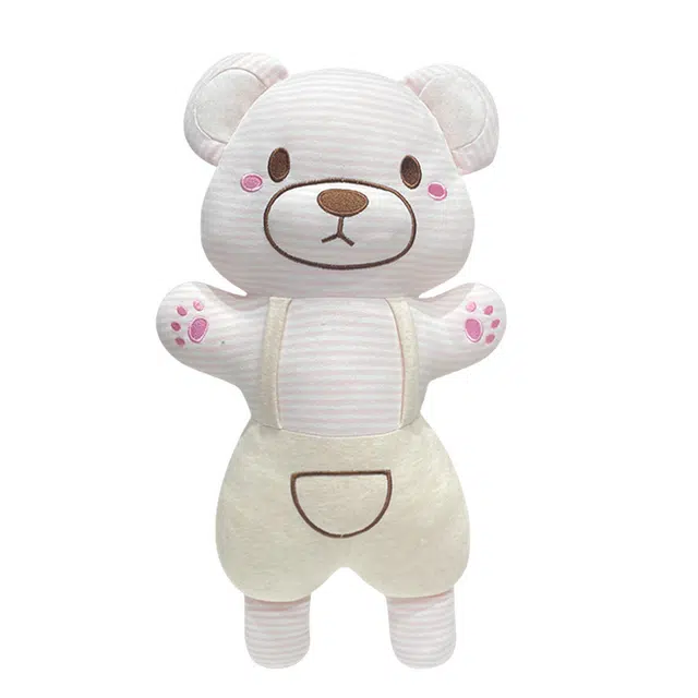 狐狸仙 抱枕可爱小熊 可入口啃咬 陪伴小熊 玩偶 毛绒公仔