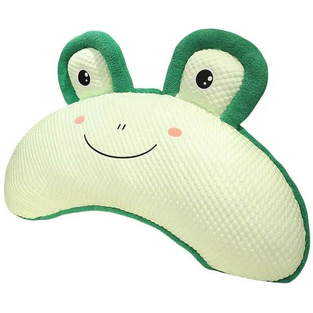 狐狸仙 冰豆豆月牙长条抱枕 玩偶 毛绒公仔