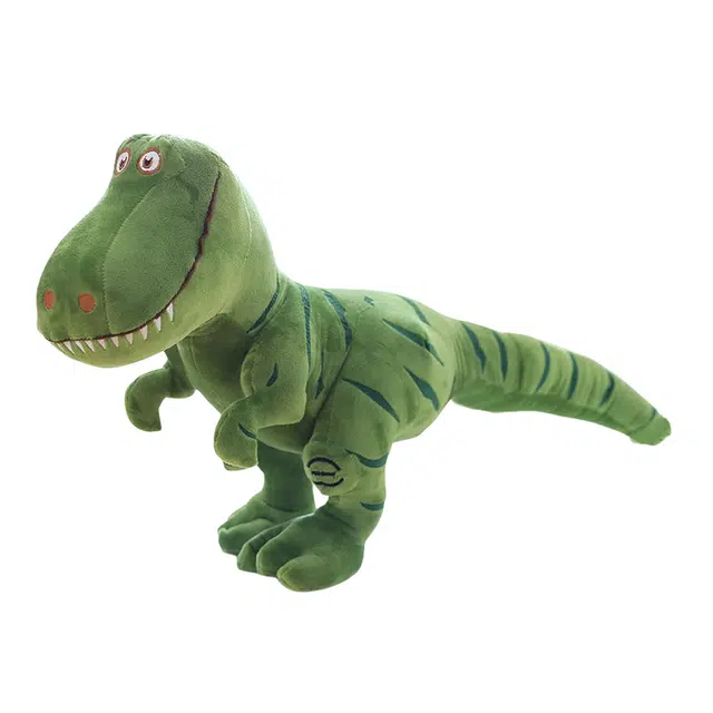 彩上皇 可爱小恐龙 霸王龙卡通布娃娃 玩偶 毛绒公仔