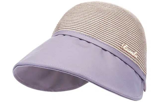 优幽兰 赫本风出游可扎马尾显脸小韩版大檐显脸小时尚休闲透气 聚酯纤维 防晒帽 男女同款情侣款