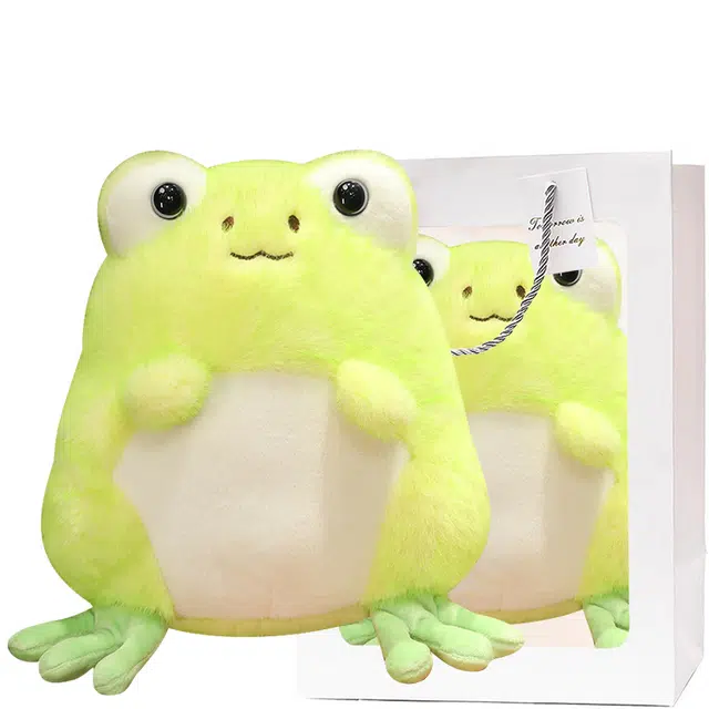 波比熊 呱呱蛙微笑青蛙 软萌可爱 玩偶 毛绒公仔