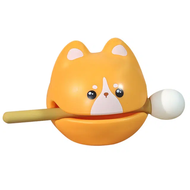 雄俊 解压小木鱼敲敲乐 敲打情绪控制稳定 治愈可爱佛系小摆件 玩具