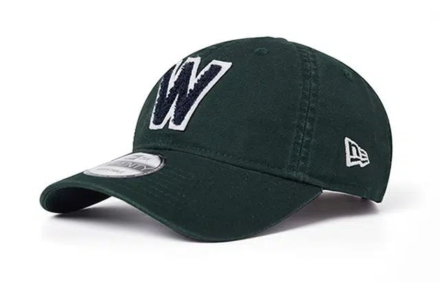New Era Logo Cap Green