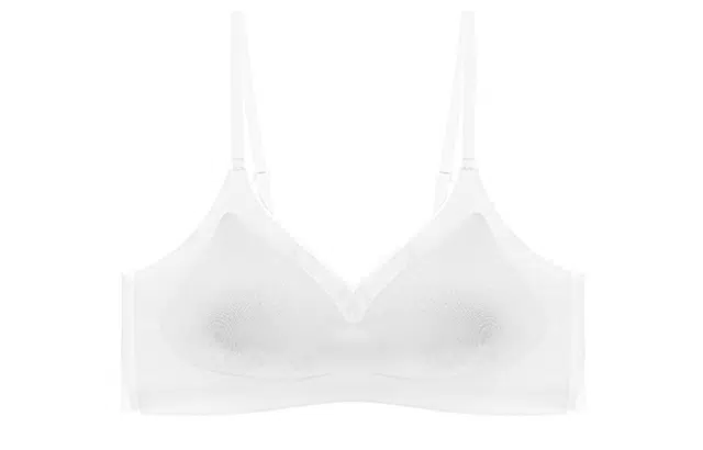 浪莎 舒适透气聚拢无钢圈上托美背纯色美背固定双肩带文胸 女款