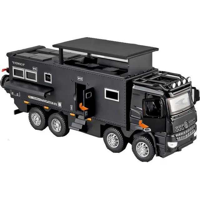 卡威 奔驰汽车合金 房车大号 越野小汽车 成品模型