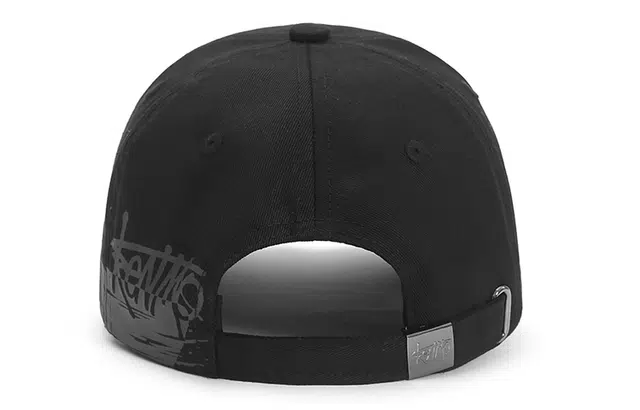 肯默 嘻哈街头潮酷涂鸦软顶显脸小  棉 鸭舌帽 男女同款情侣款