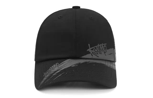 肯默 嘻哈街头潮酷涂鸦软顶显脸小  棉 鸭舌帽 男女同款情侣款