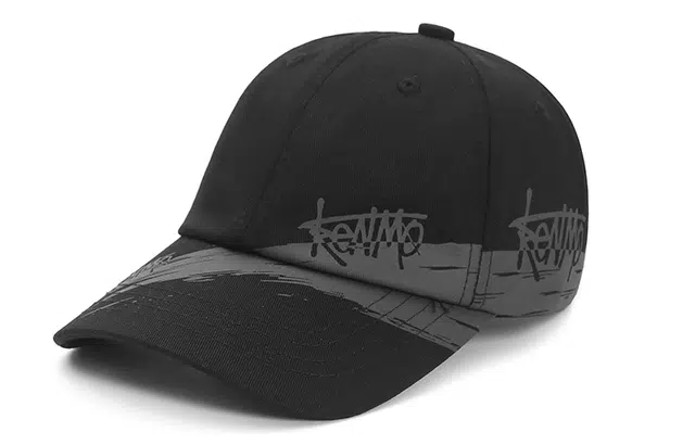 肯默 嘻哈街头潮酷涂鸦软顶显脸小  棉 鸭舌帽 男女同款情侣款